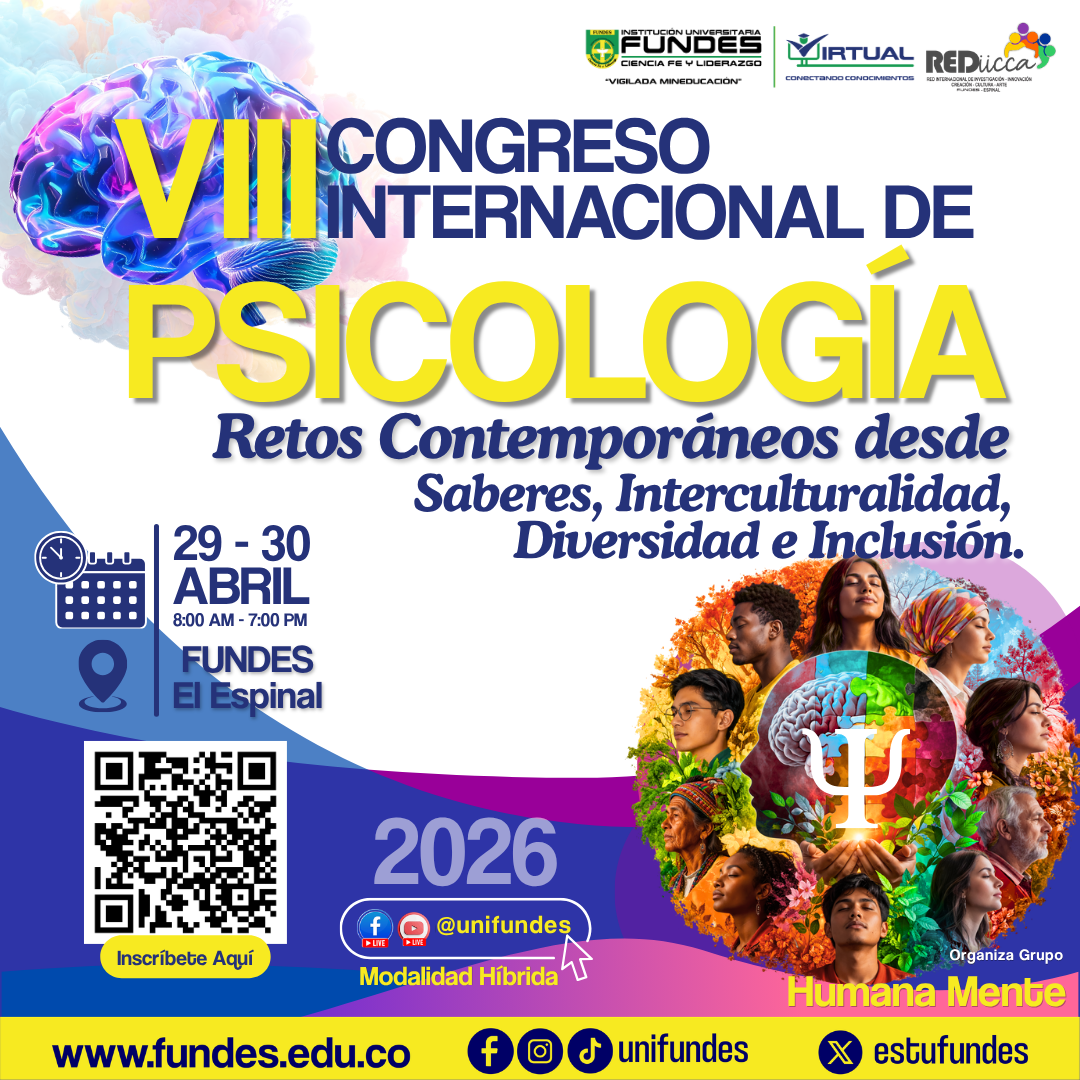 Desde El Espinal, Fudes lidera diálogo internacional sobre los retos actuales de la psicologÃÂa
