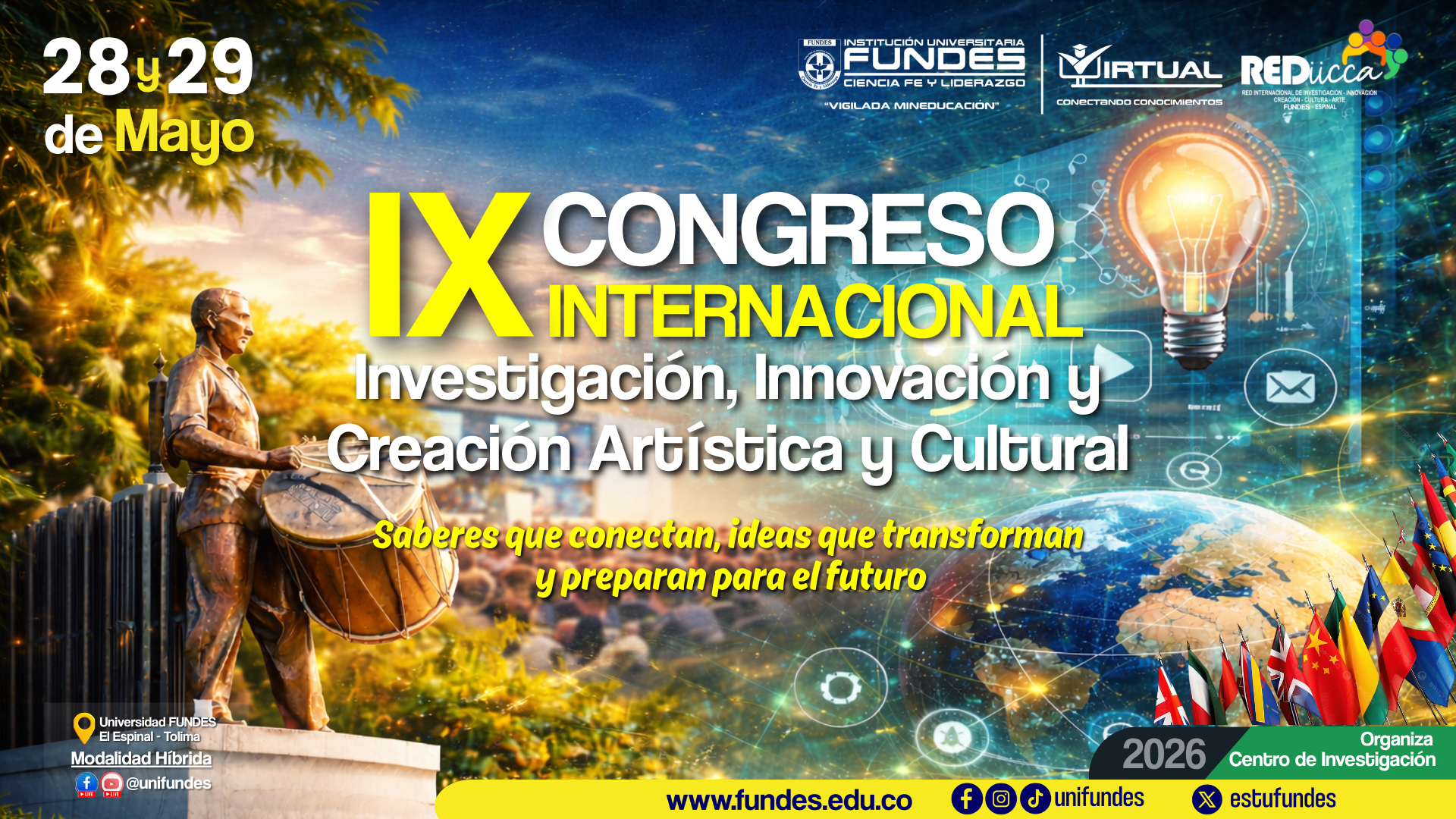 Más de 20 expertos de 8 paÃses participarán en el IX Congreso Internacional de Investigación de FUNDES