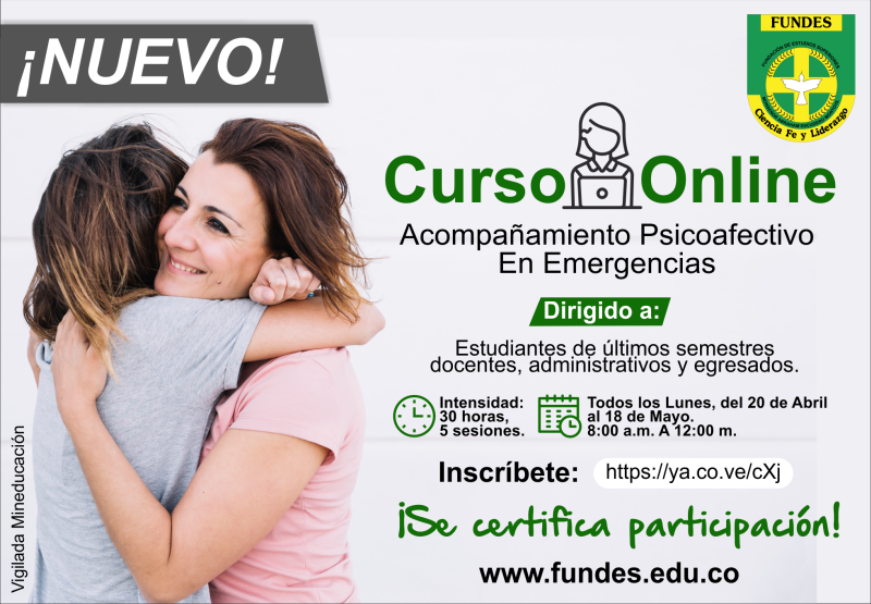 Exitosa Apertura del Curso Online Acompañamiento Psiocoafectivo en Emergencias