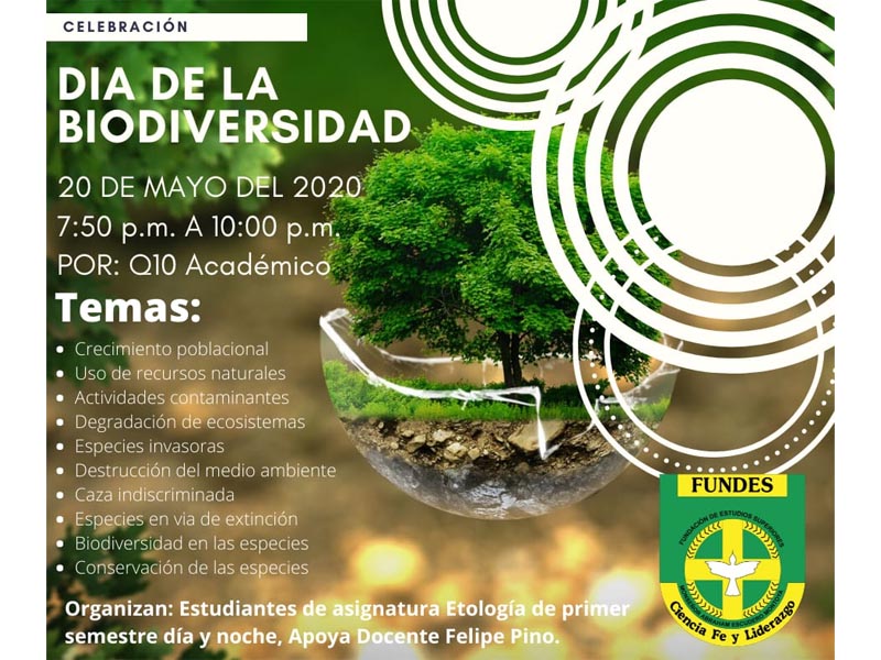 Noticia Conmemoración DÃÂa de la Biodiversidad