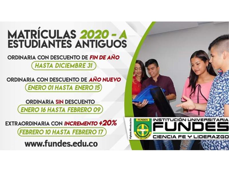 Descuentos FUNDESinos 2020-A