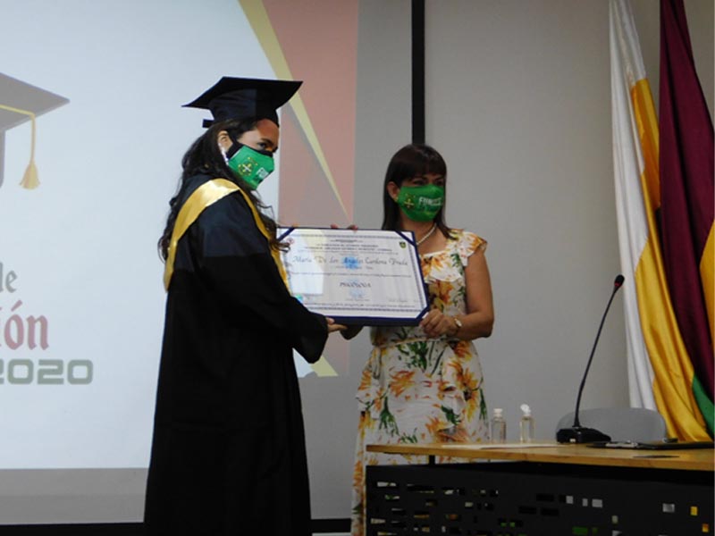 Ceremonia de graduación semestre B – 2020