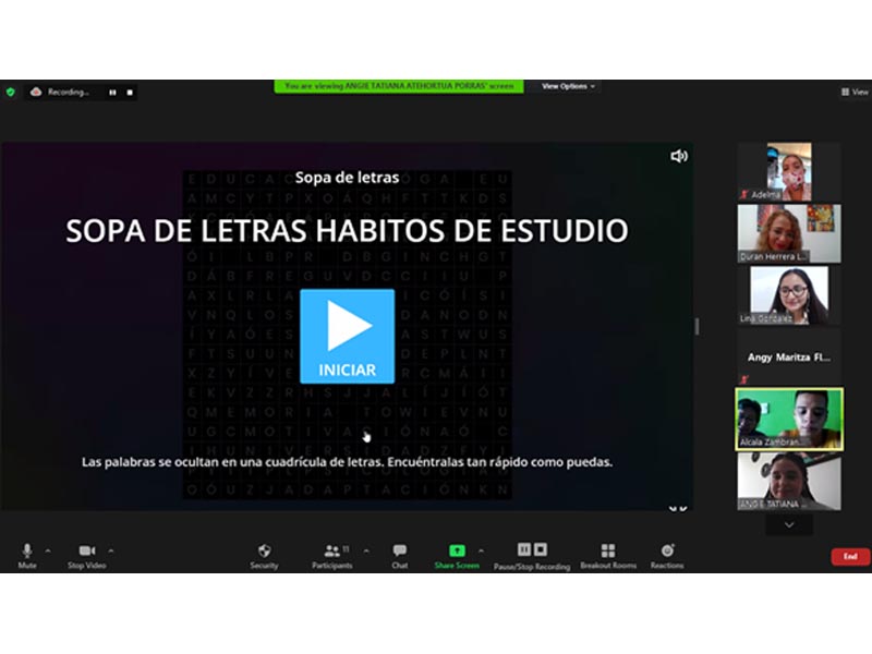 ¡Padres y estudiantes de FUNDES en un mismo espacio formativo!