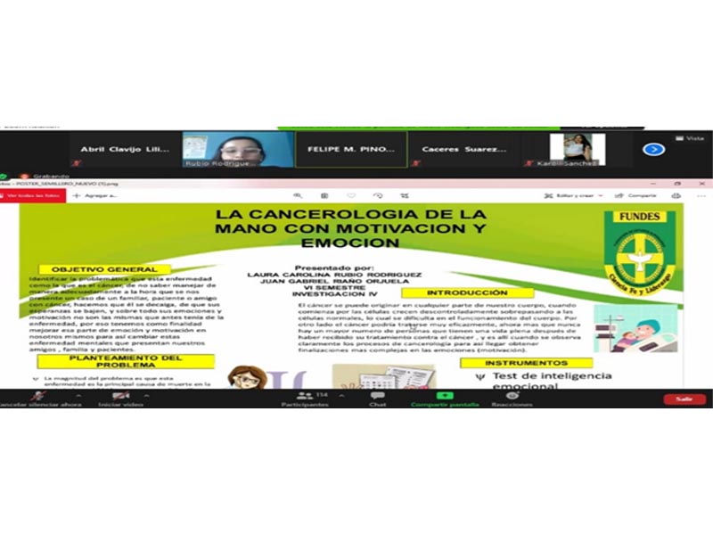 Alrededor de 460 personas se unieron a expopsicologÃa desde la virtualidad