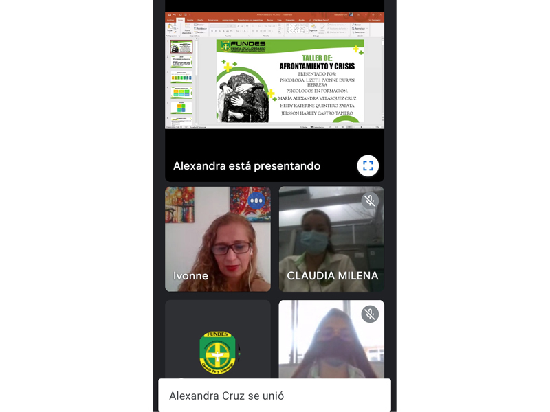 Taller: Afrontamiento y Crisis