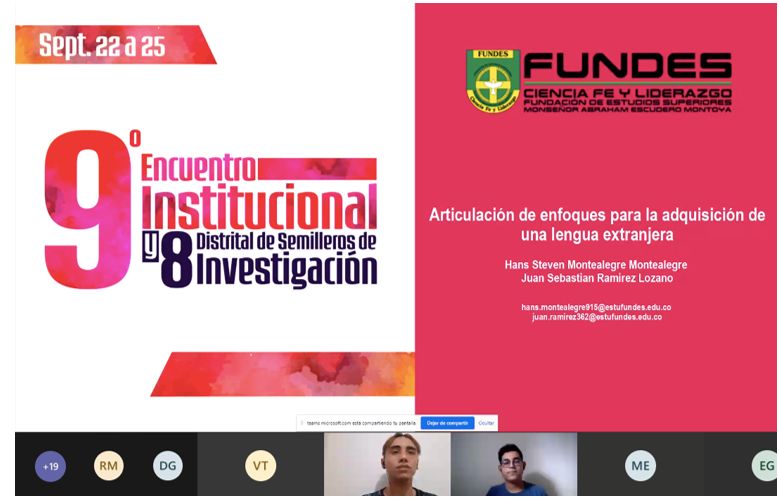 ESTUDIANTES DE LA LIC. EN LENGUA EXTRANJERA INGLÉS, PARTICIPARON EN IMPORTANTE ENCUENTRO DE INVESTIGACIÓN.