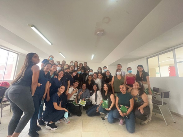 VISITA DELEGACIÃN DE LA FUNDACIÃN UNIVERSITARIA DEL AREA ANDINA-BOGOTA