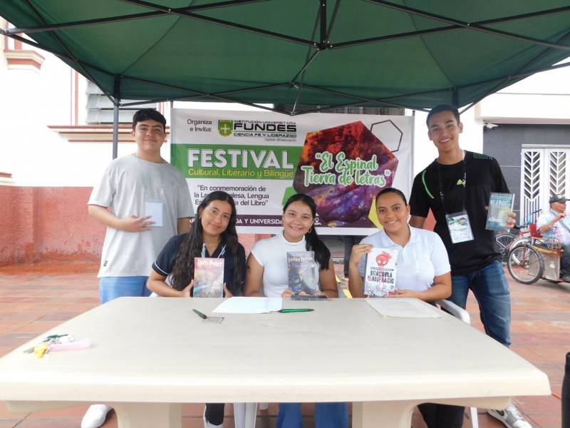 II Festival cultural, literario y bilingüe: El Espinal tierra de letras en FUNDES