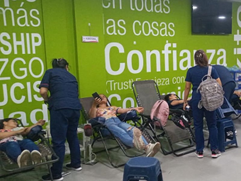 ¡GRAN JORNADA DE DONACIÃN DE SANGRE!