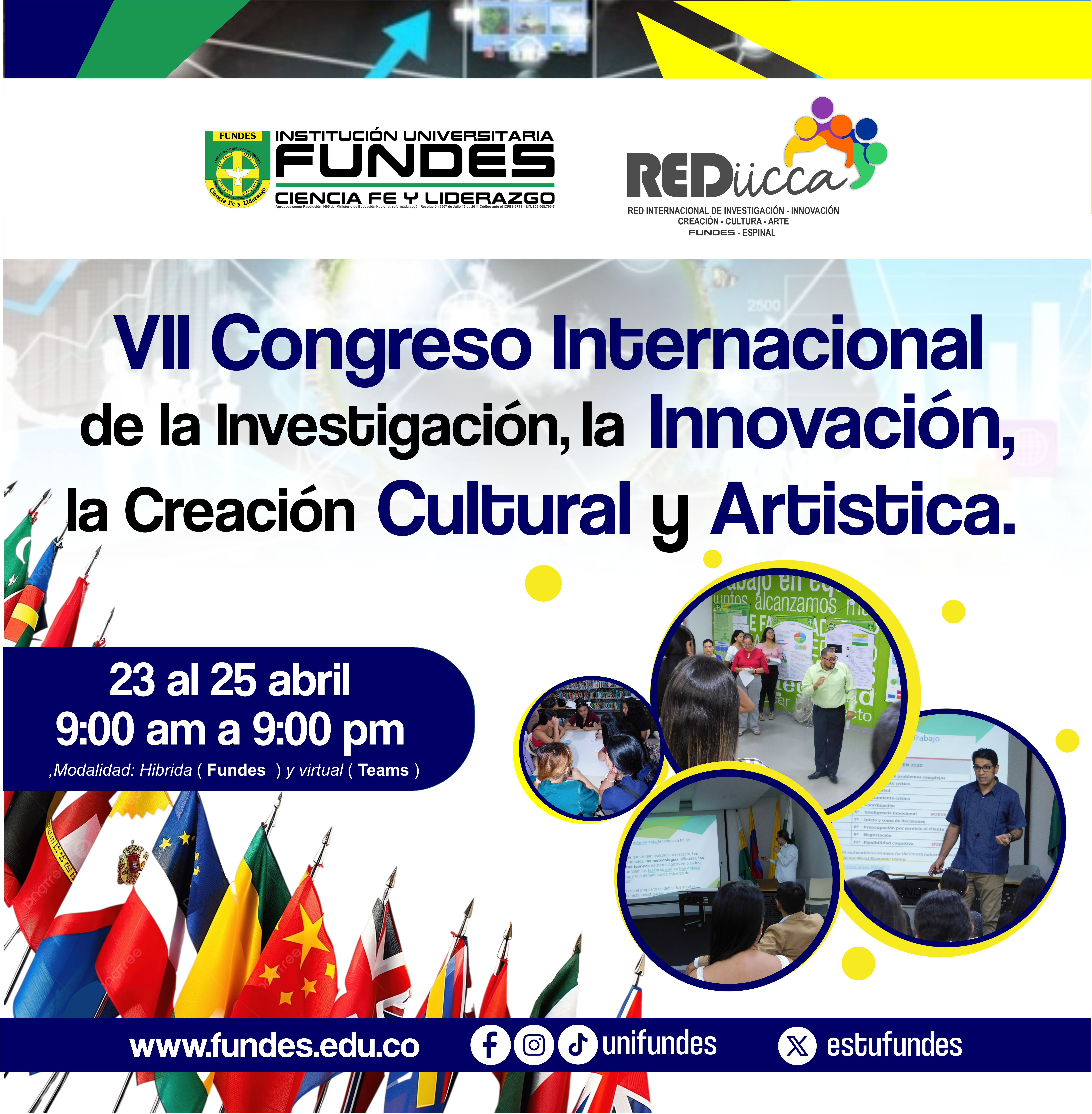VII Congreso de Investigación FUNDES: El evento académico que está revolucionando la creación y la Investigación en Latinoamérica