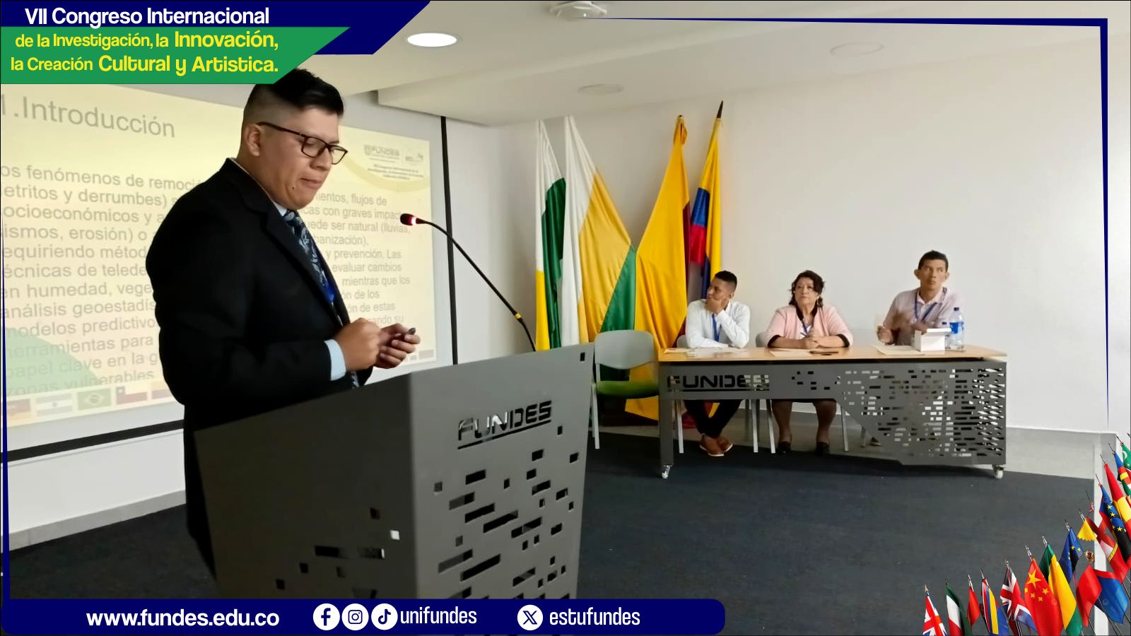 El Espinal palpita con el VII Congreso Internacional de Investigación, Innovación y Creatividad de FUNDES
