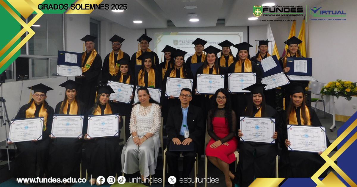 FUNDES gradúa su primera promoción de especialistas virtuales en su aniversario 24 de labores