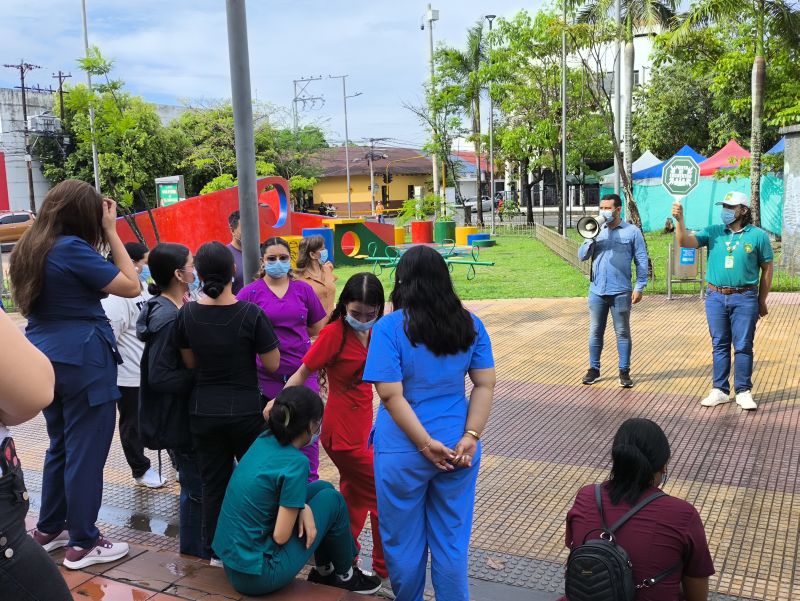 FUNDES participó en el Simulacro Nacional de Evacuación por Emergencias